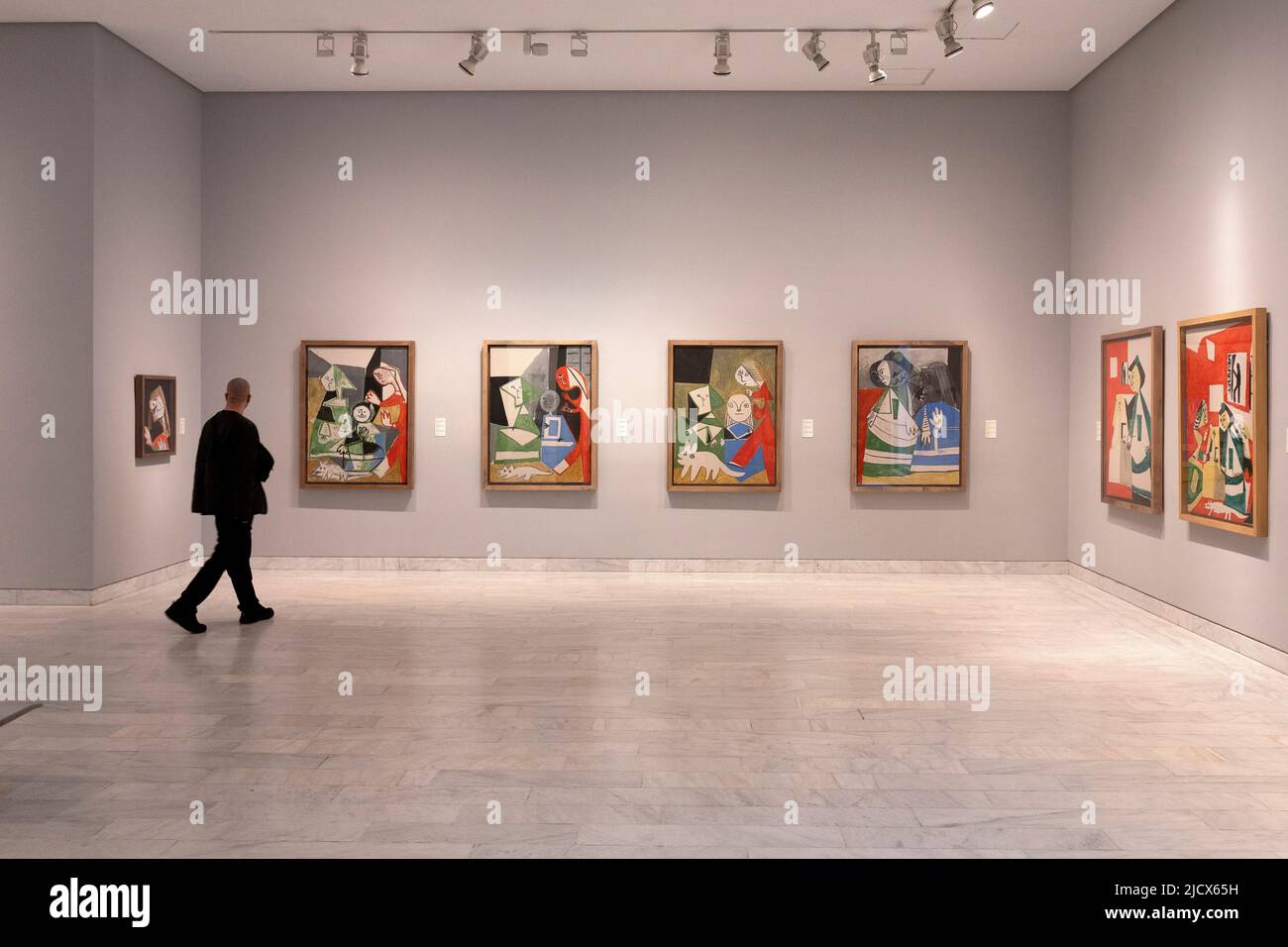 Museo Picasso, Barcellona, Catalogna, Spagna, Europa Foto Stock