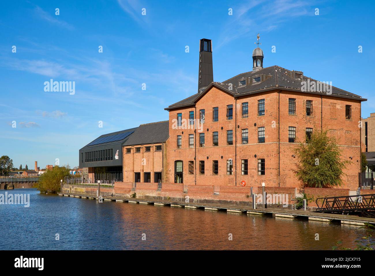 Friars Mills, Leicester, Leicestershire, Inghilterra, Regno Unito, Europa Foto Stock