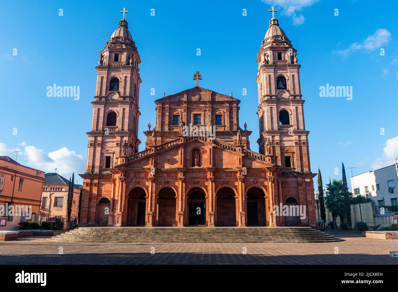 Cattedrale angelopolitana, Santo Angelo, Rio Grande do sul, Brasile, Sud America Foto Stock