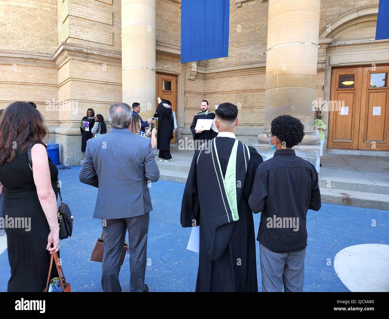 Università di Toronto Convocation Hall Graduation, Toronto Foto Stock