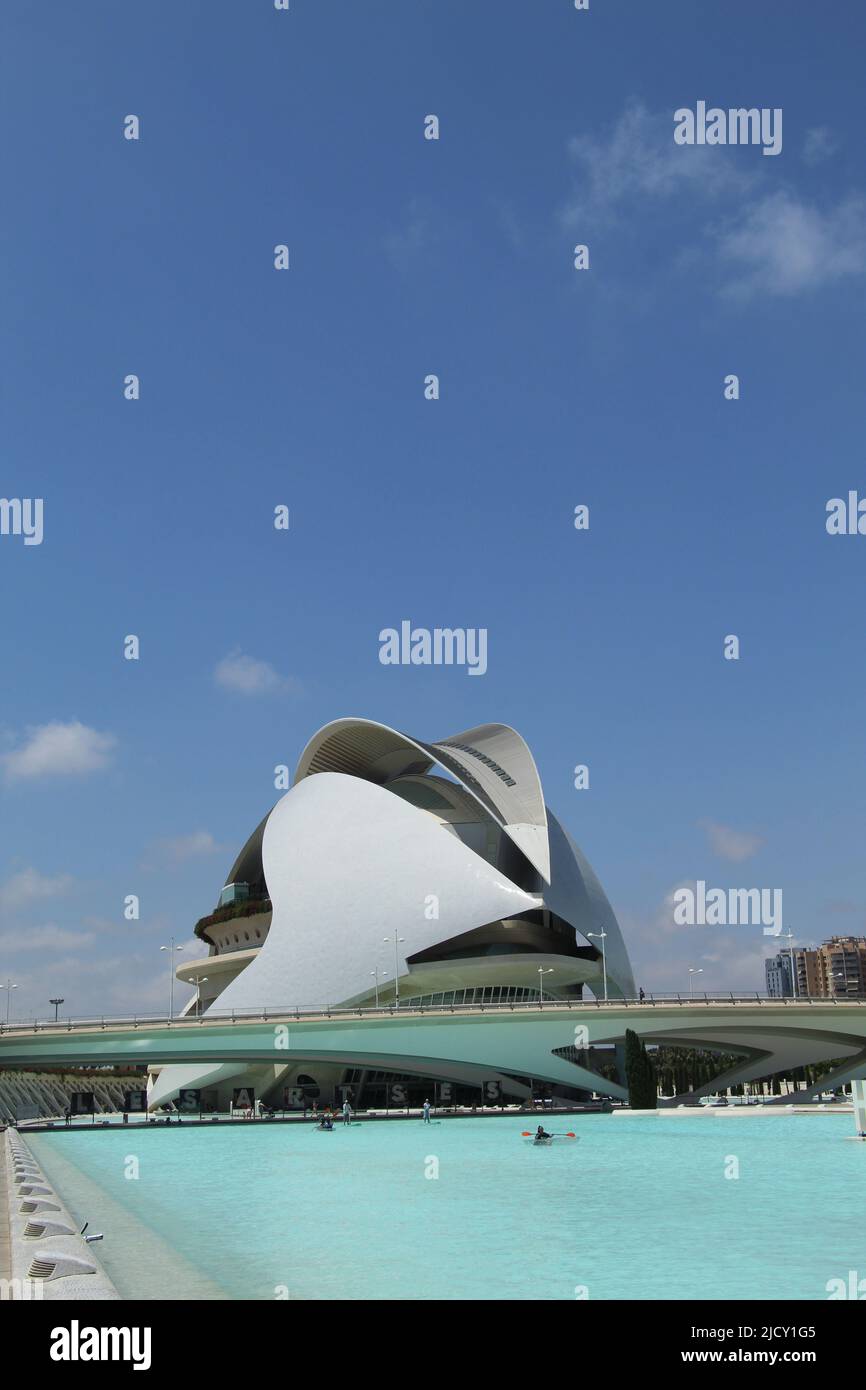 Edificio futuristico Foto Stock