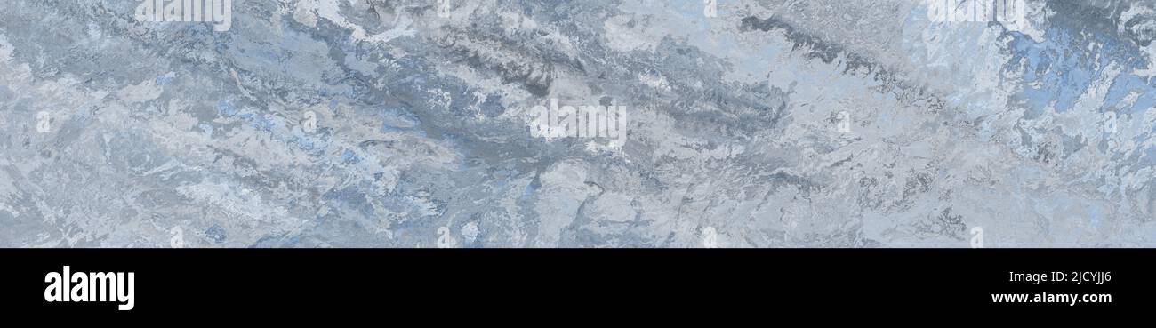 Sfondo di marmo blu. 2d illustrazione. Trama astratta e sfondo Foto Stock