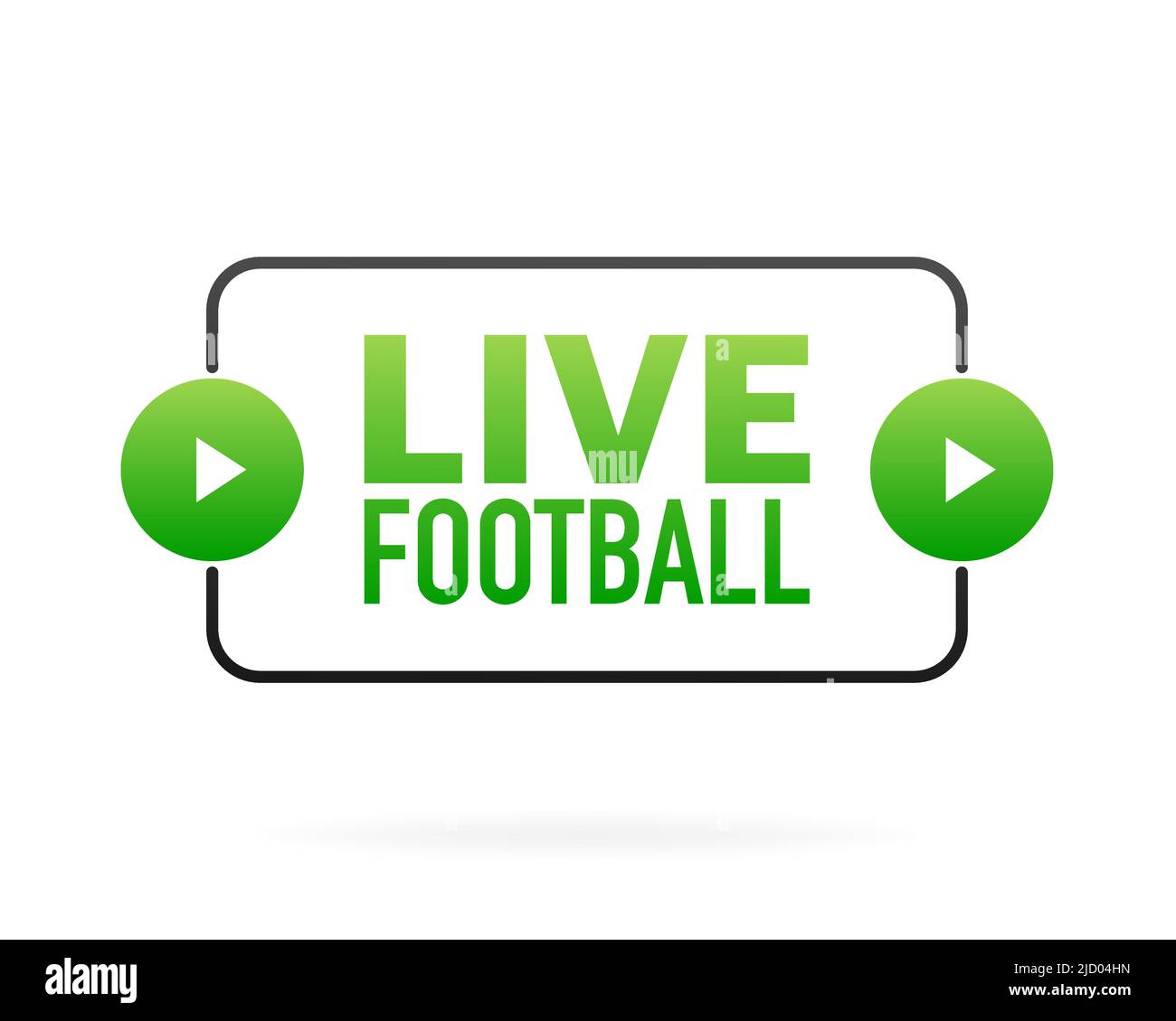 Banner calcistico dal vivo in stile piatto su sfondo bianco. Riprodurre il video. Partita online. Supporti Web. Illustrazione vettoriale. Illustrazione Vettoriale Banner calcistico dal vivo in stile piatto su sfondo bianco. Riprodurre il video. Partita online. Supporti Web. Illustrazione vettoriale. Illustrazione Vettoriale