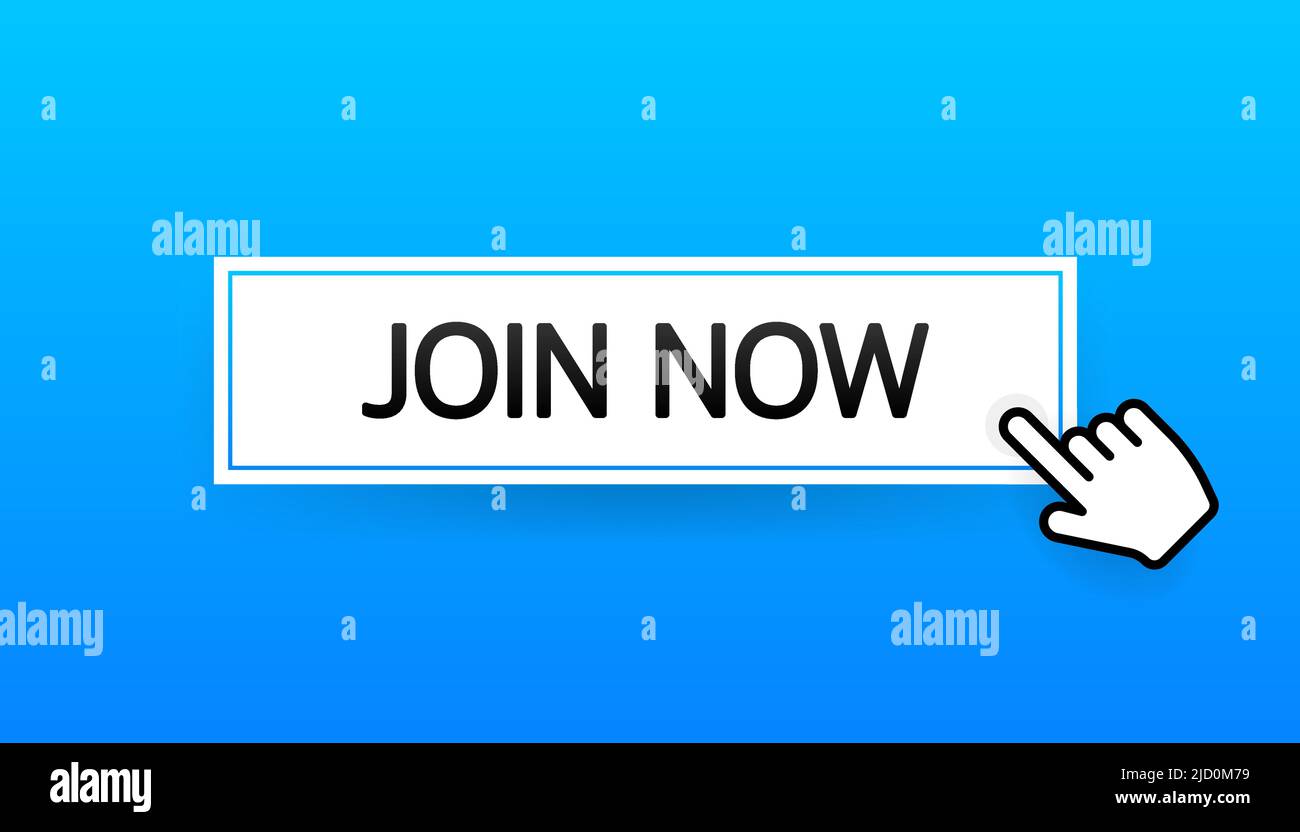 Icona con blu ora pulsante su sfondo bianco per il web marketing design. Allineamento piatto. Elemento dei social media. Illustrazione vettoriale Illustrazione Vettoriale