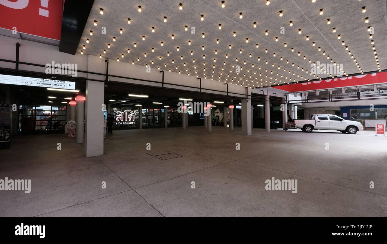 Lido Connect, Teatro Lido, Cinema Lido, Piazza Siam, Plaza Lido, Rama i Road, Pathum WAN, Bangkok Thailandia Foto Stock