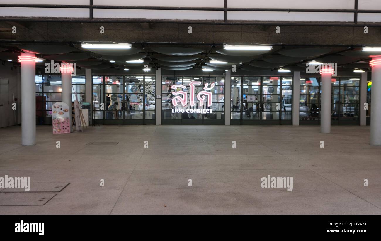 Lido Connect, Teatro Lido, Cinema Lido, Piazza Siam, Plaza Lido, Rama i Road, Pathum WAN, Bangkok Thailandia Foto Stock