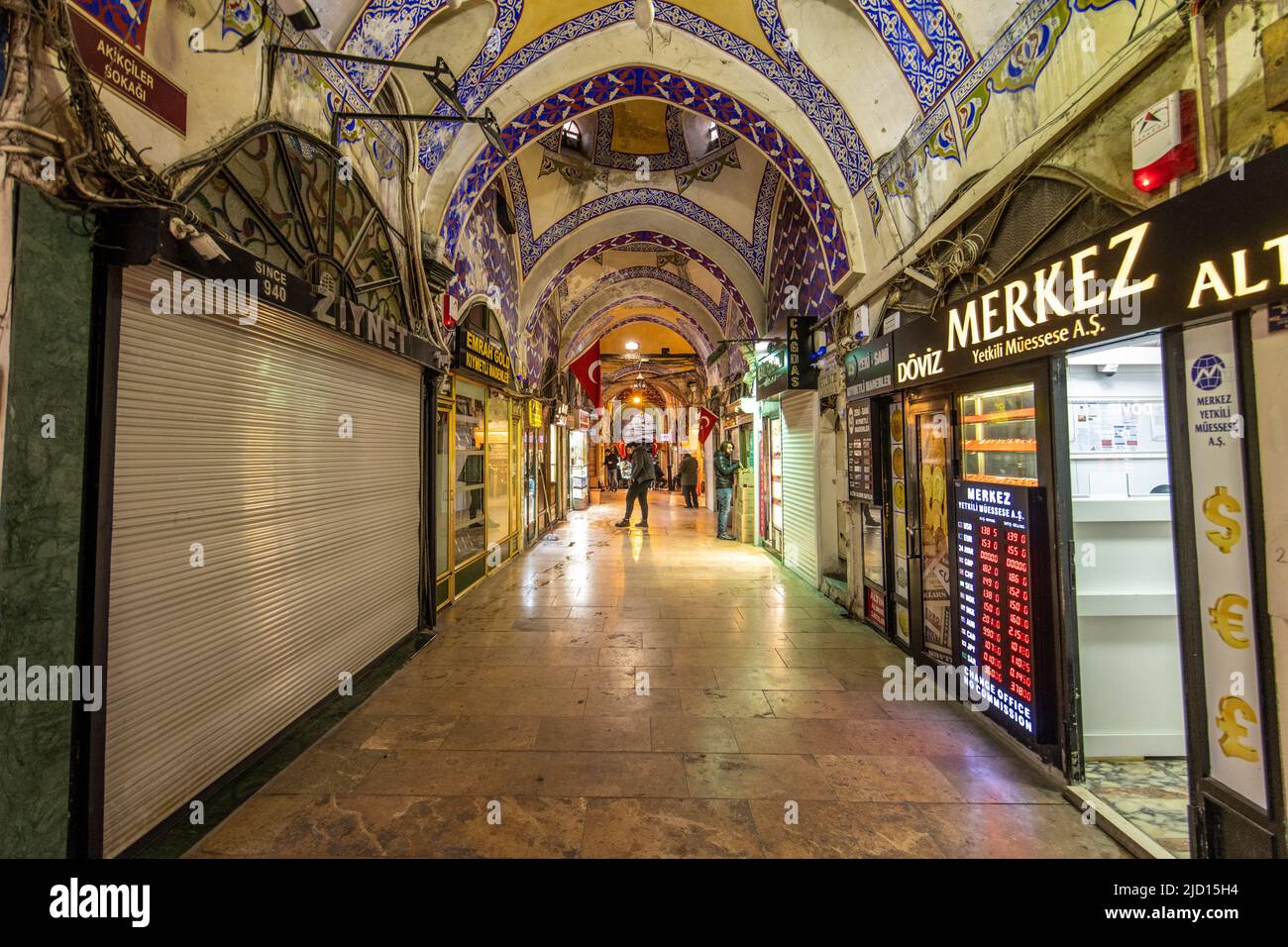 Il Grand Bazaar Istanbul Turchia Foto Stock