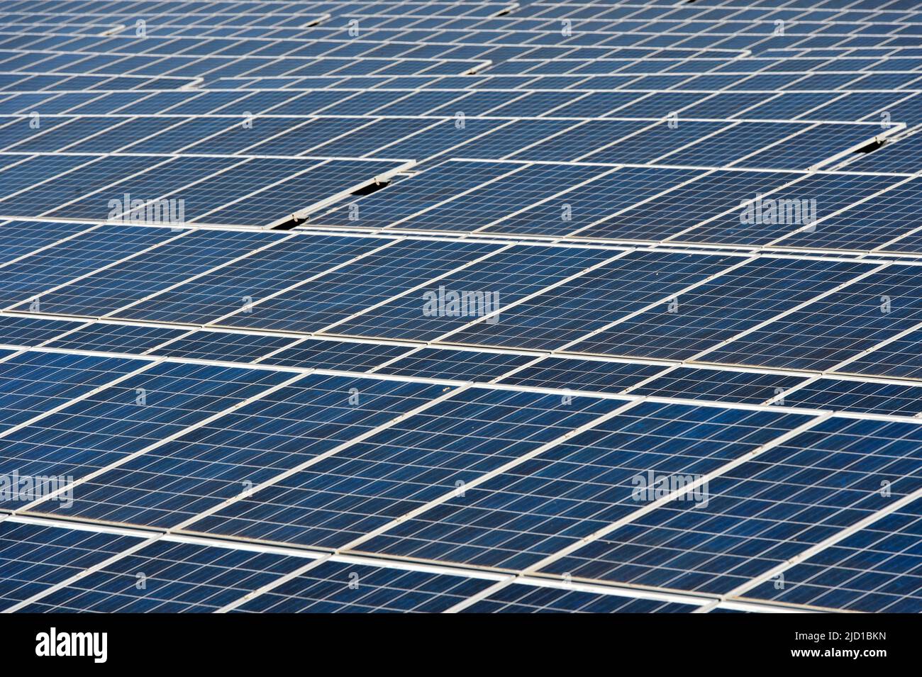 Pannello solare nel parco solare di Voggsburg, Voggsburg, Kaiserstuhl, Baden-Württemberg, Germania Foto Stock