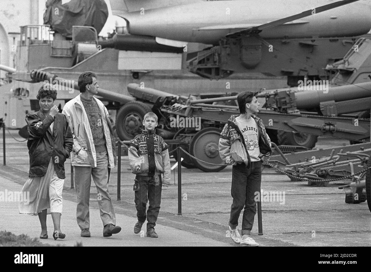 - Germania, Lipsia, museo delle grazie armate subito dopo la riunificazione tra DDR e Repubblica Federale Tedesca (Marzo 1991) - Germania, Lipsia, museo delle forze Armate subito dopo la riunificazione tra DDR e la Repubblica Federale di Germania Marzo 1991) Foto Stock