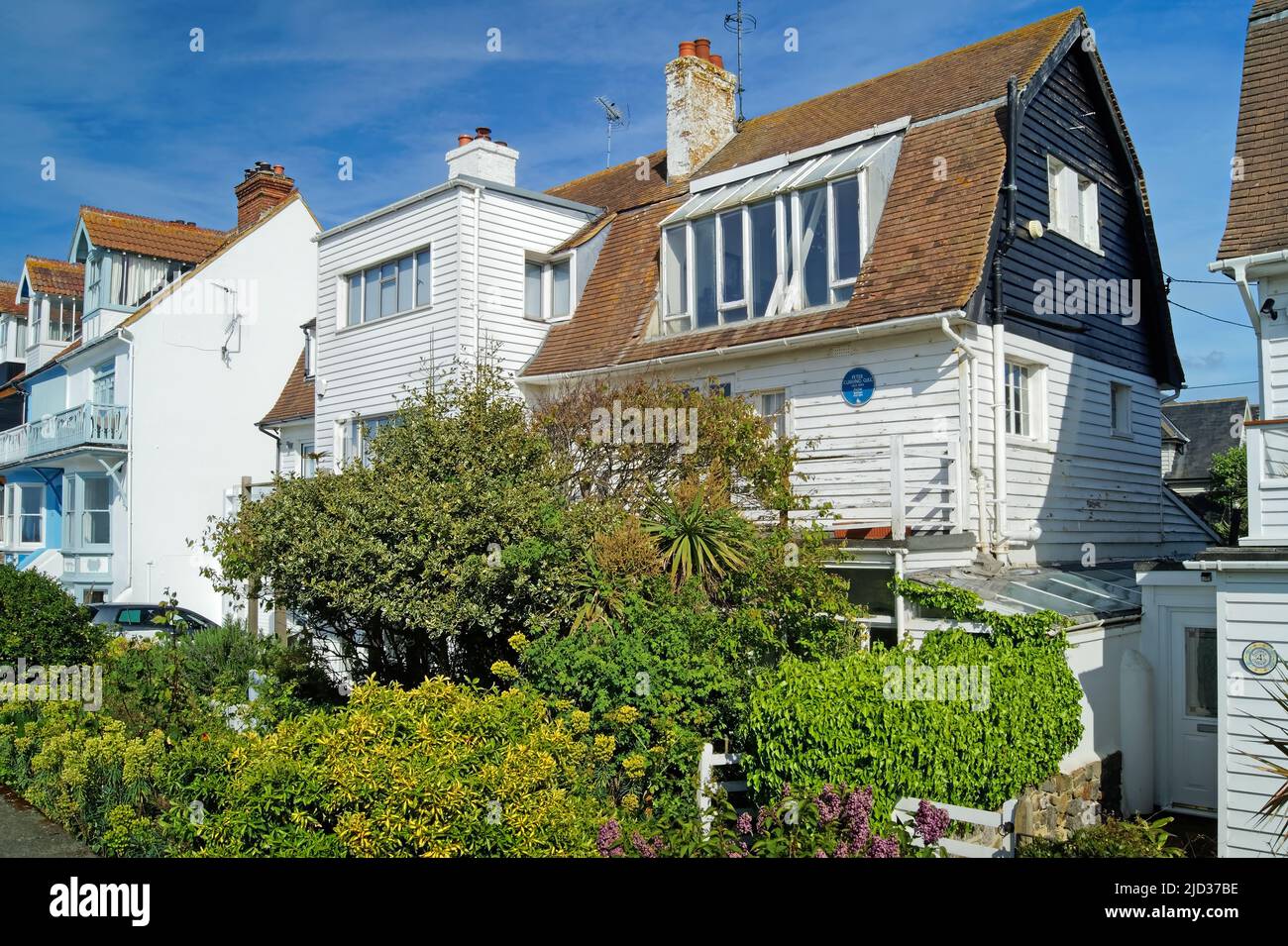 UK, Kent, Whitstable, Peter Cushings ex House Foto Stock