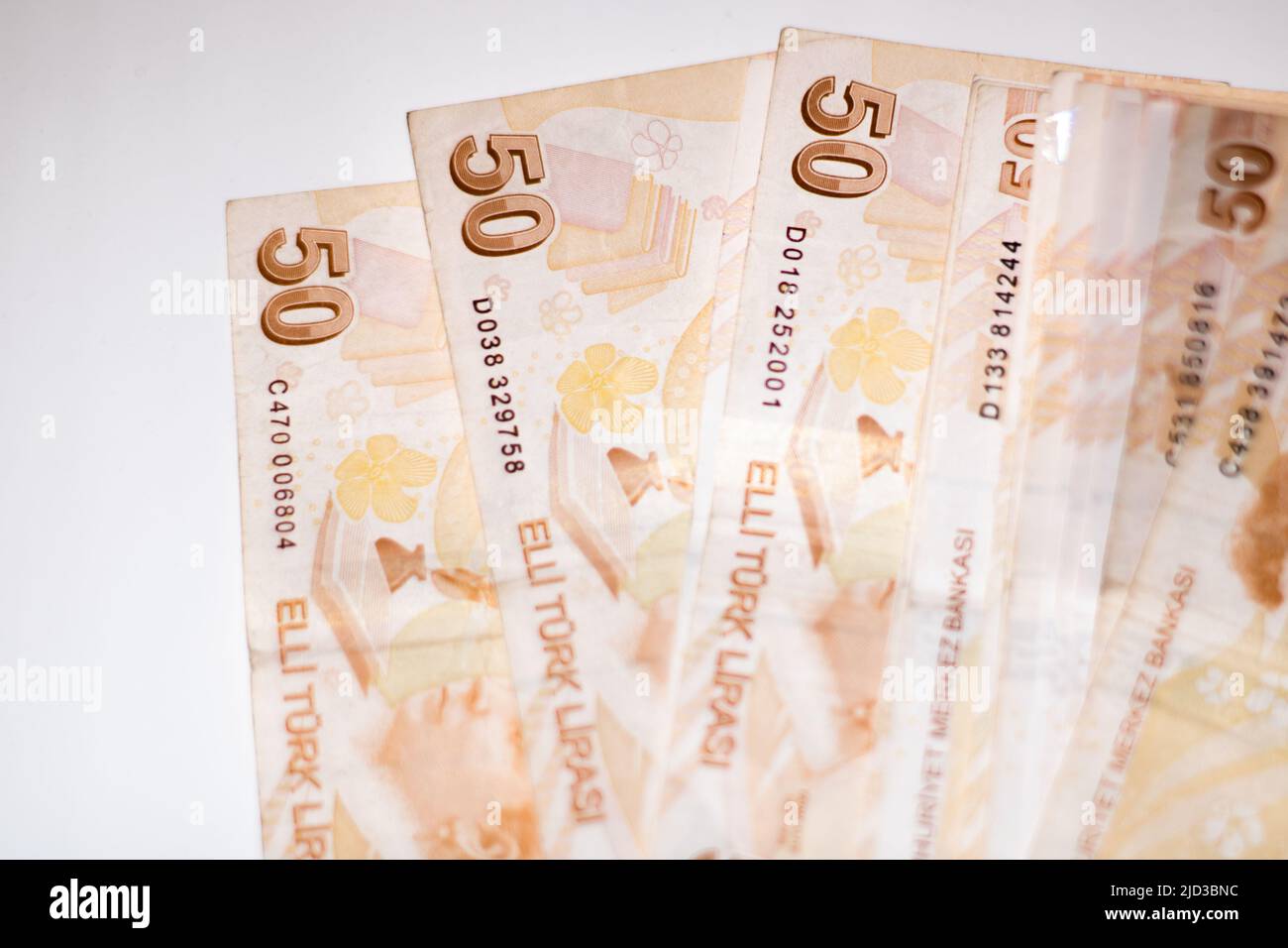 50 dollari Foto Stock