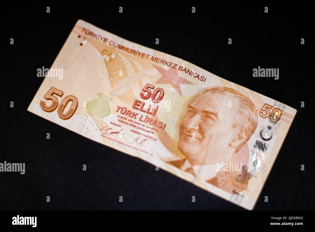 50 dollari Foto Stock