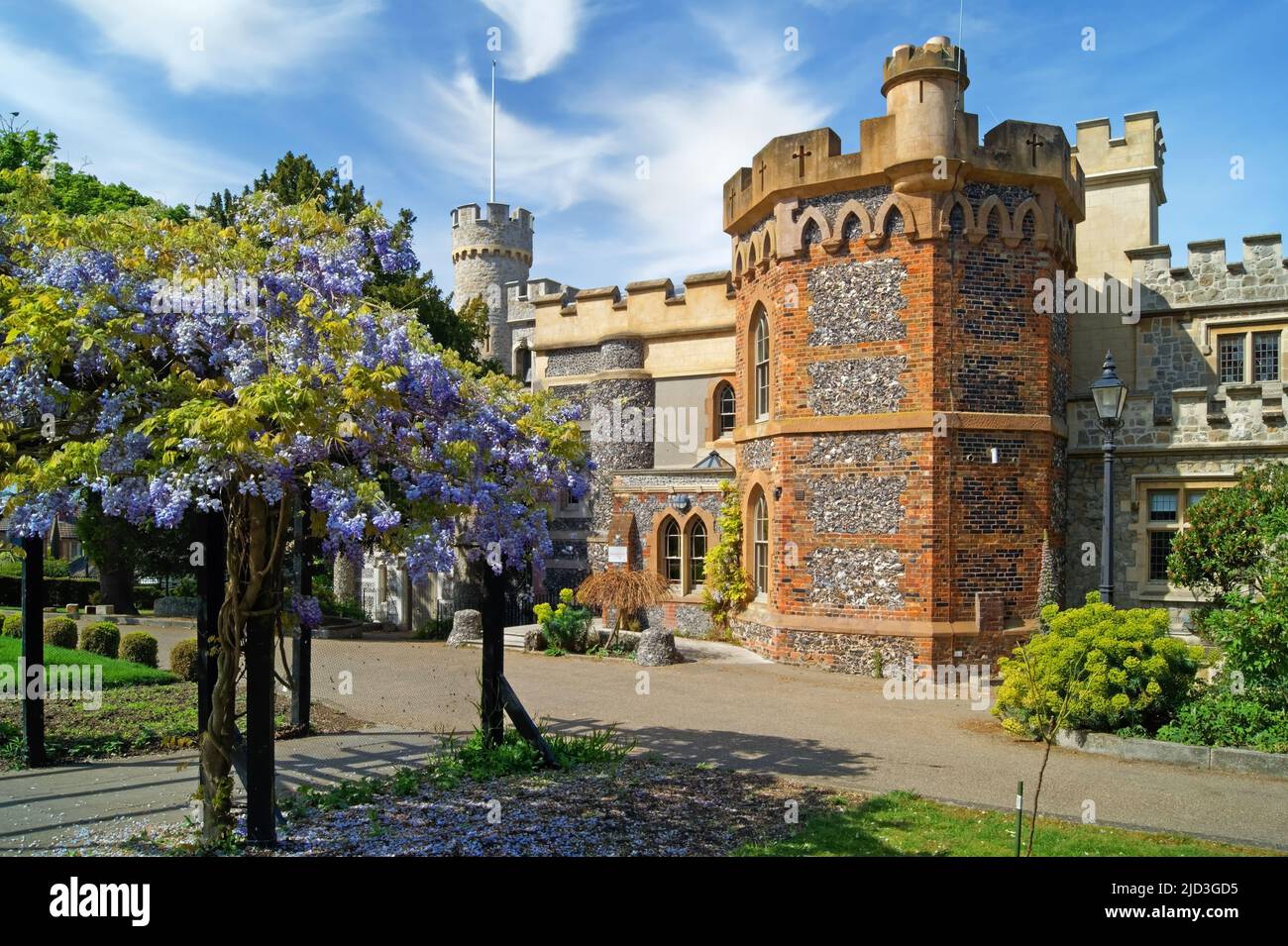 Regno Unito, Kent, Whitstable Castle Foto Stock