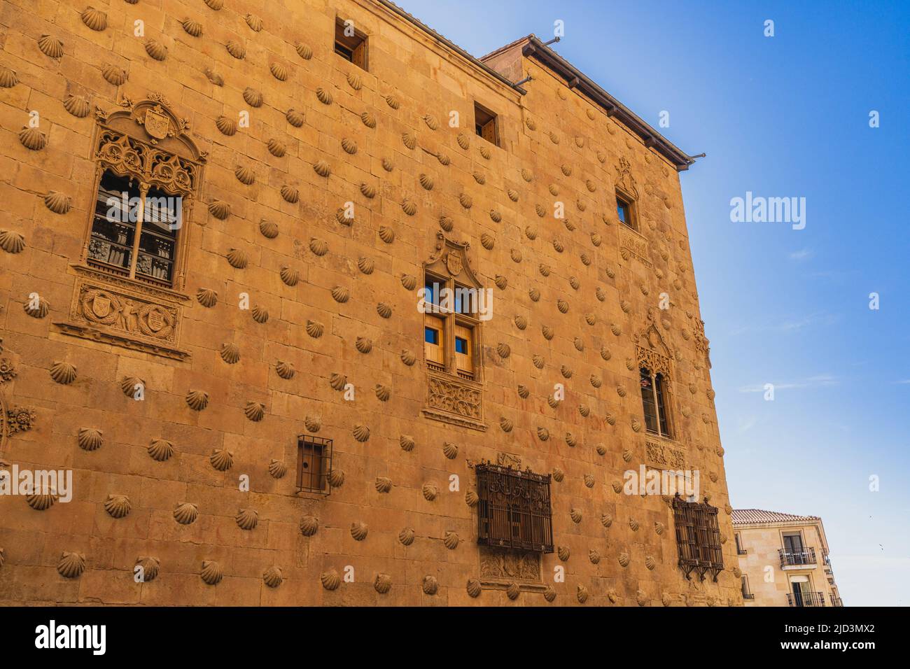 Casa di conchiglie nella città di Salamanca, in Spagna Foto Stock
