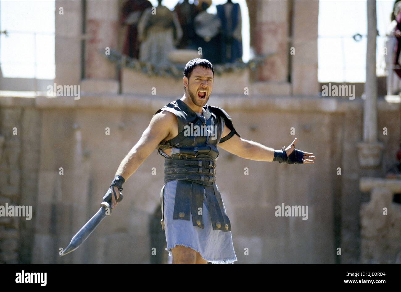 RUSSELL CROWE, GLADIATOR, 2000, Foto Stock