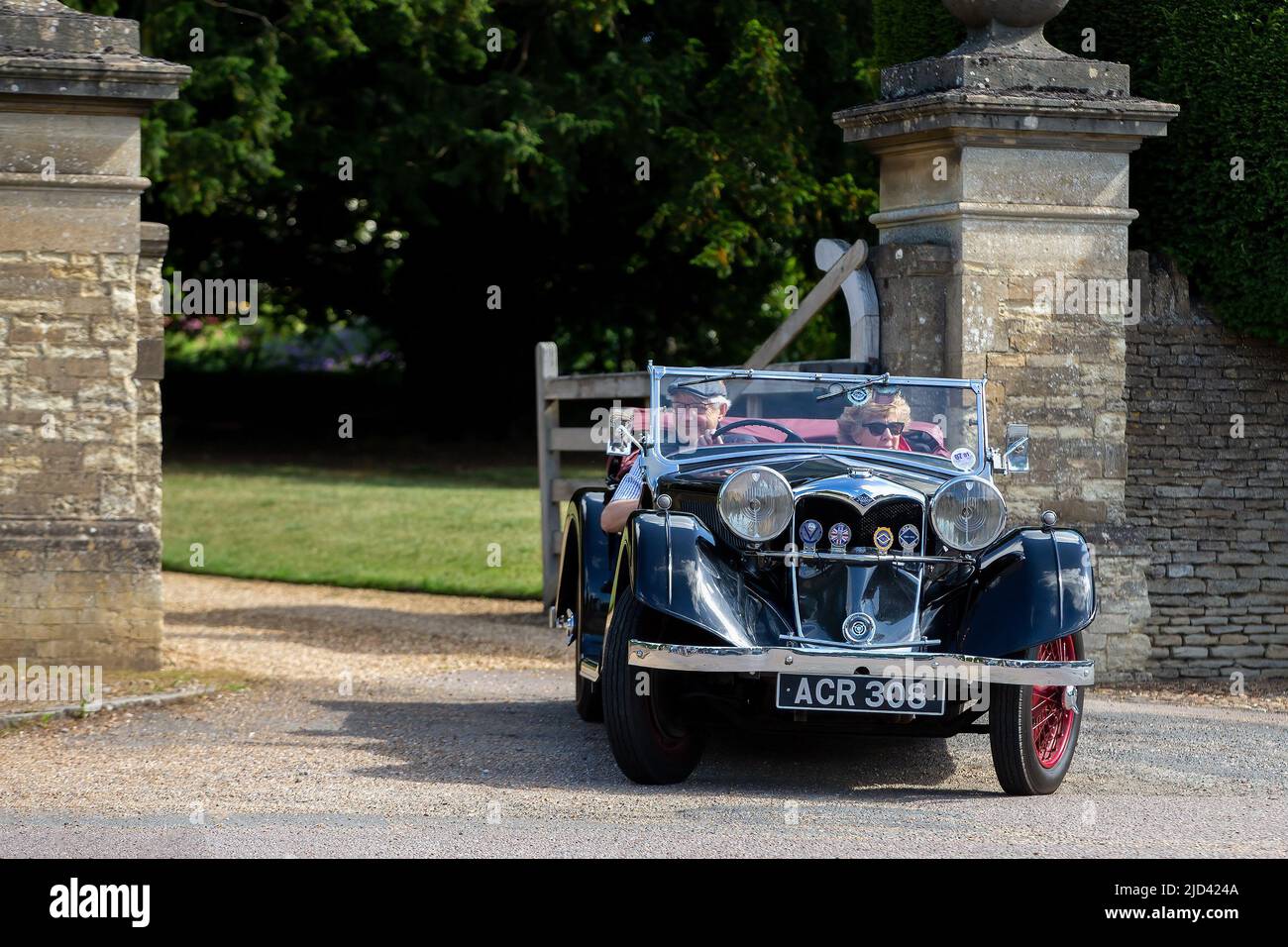 1936 Riley Nine Lynx 12-4 Tourer Foto Stock