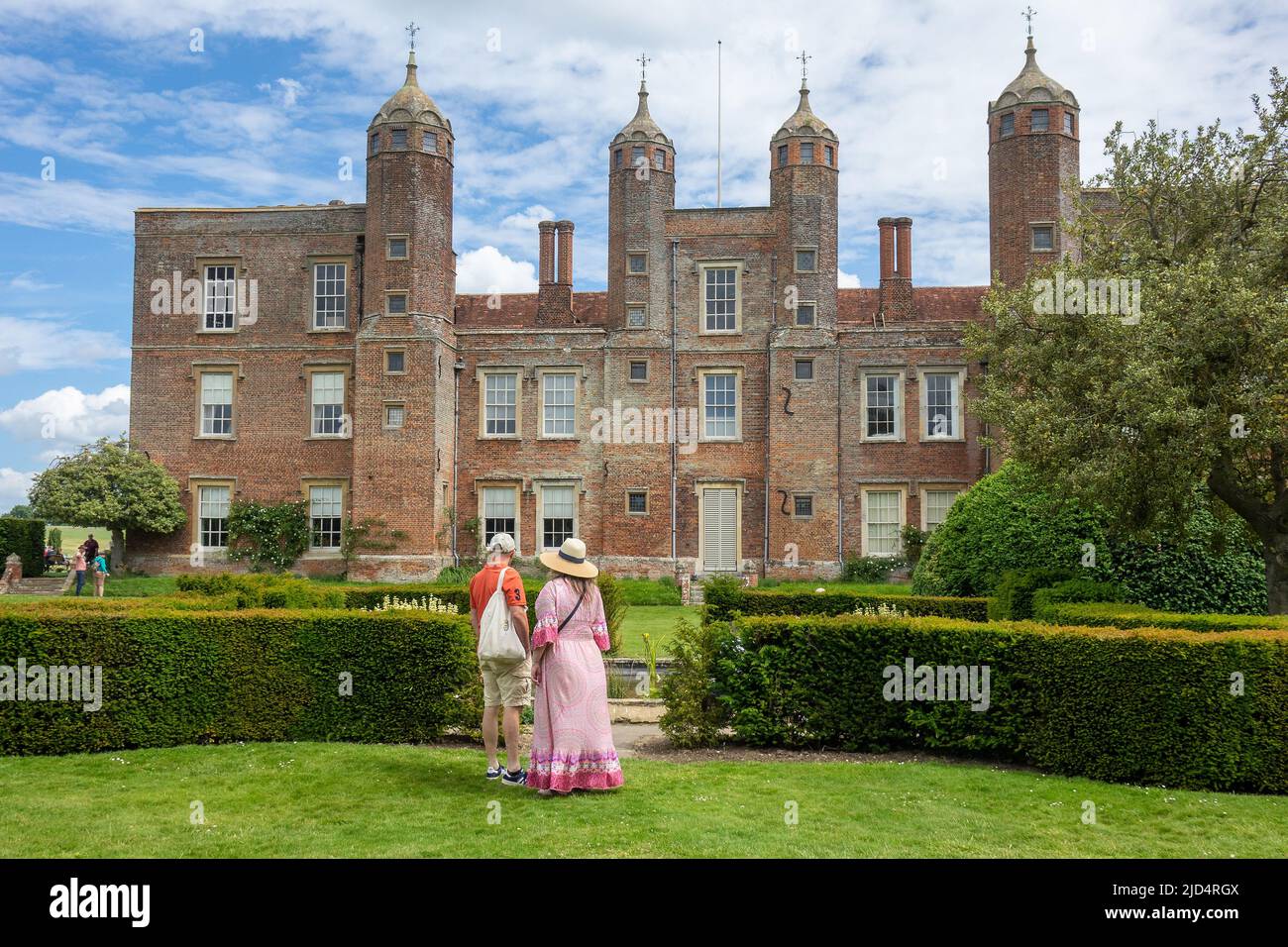 Inghilterra, Suffolk, Sudbury, Long Melford, Melford Hall Foto Stock