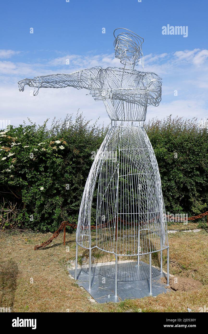 Mill Pond Meadow Woodland Memorial a Featherstone, West Yorkshire, Regno Unito Foto Stock