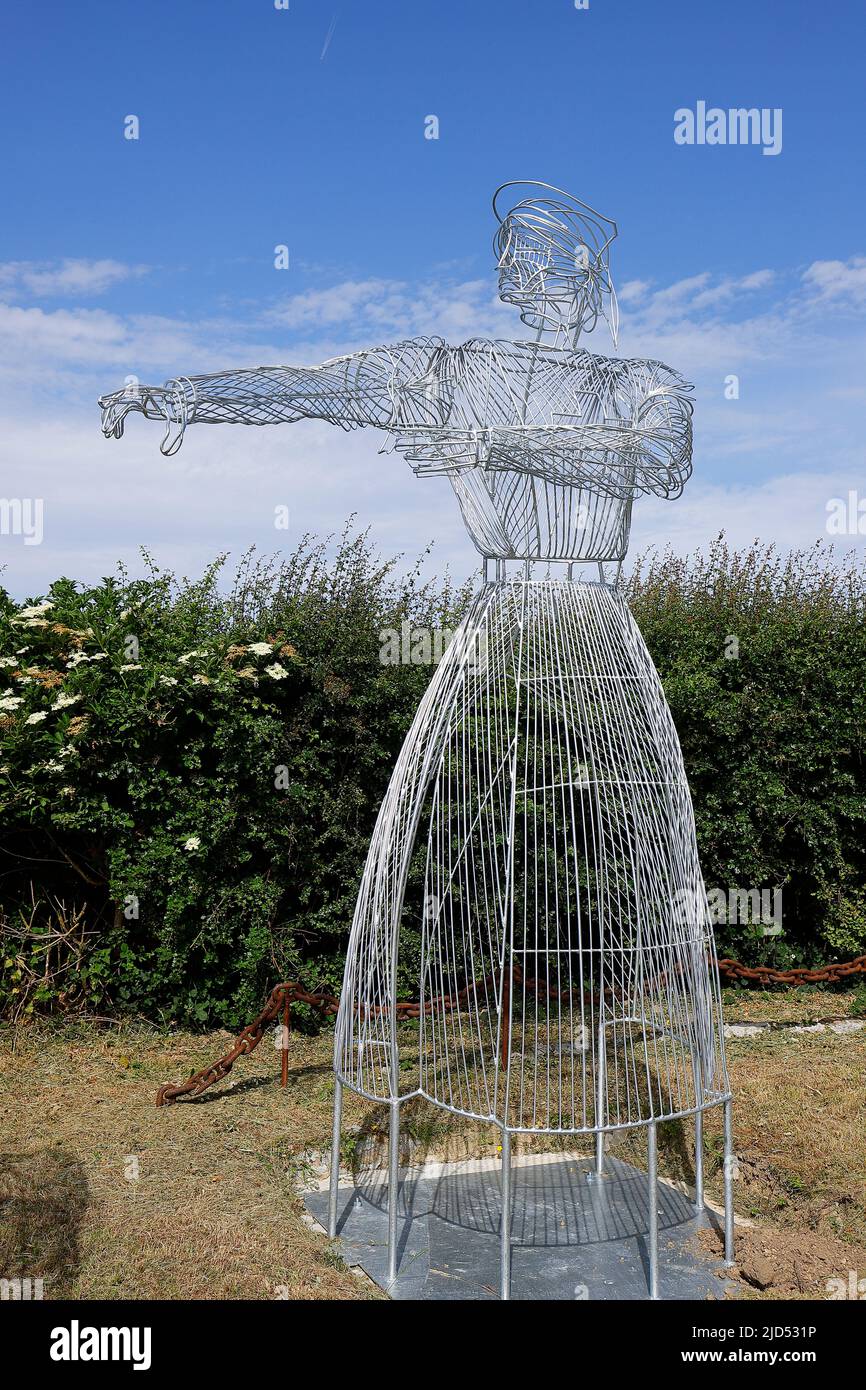 Mill Pond Meadow Woodland Memorial a Featherstone, West Yorkshire, Regno Unito Foto Stock