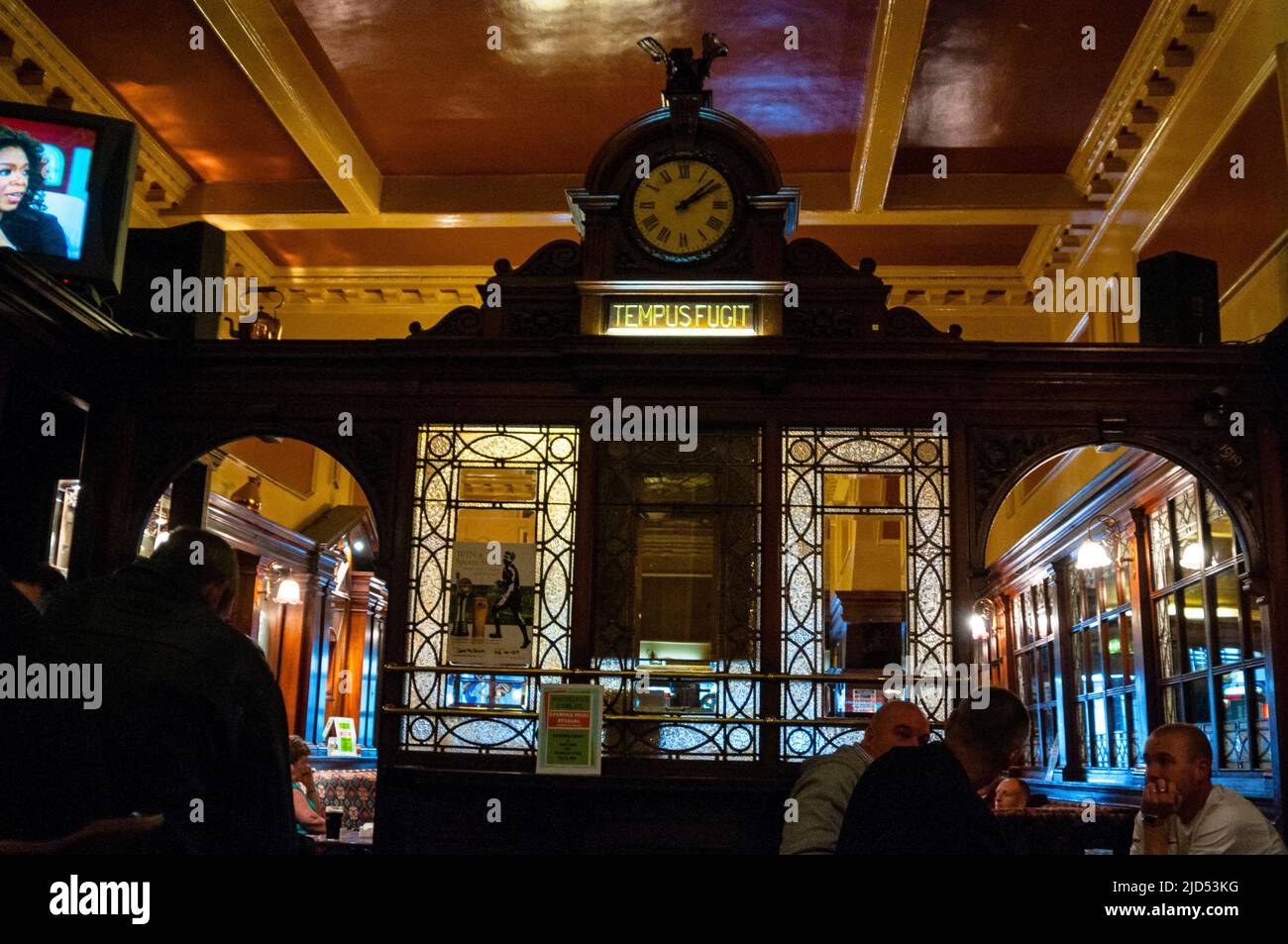 Madigans Earl Street pub a Dublino, Irlanda. Foto Stock