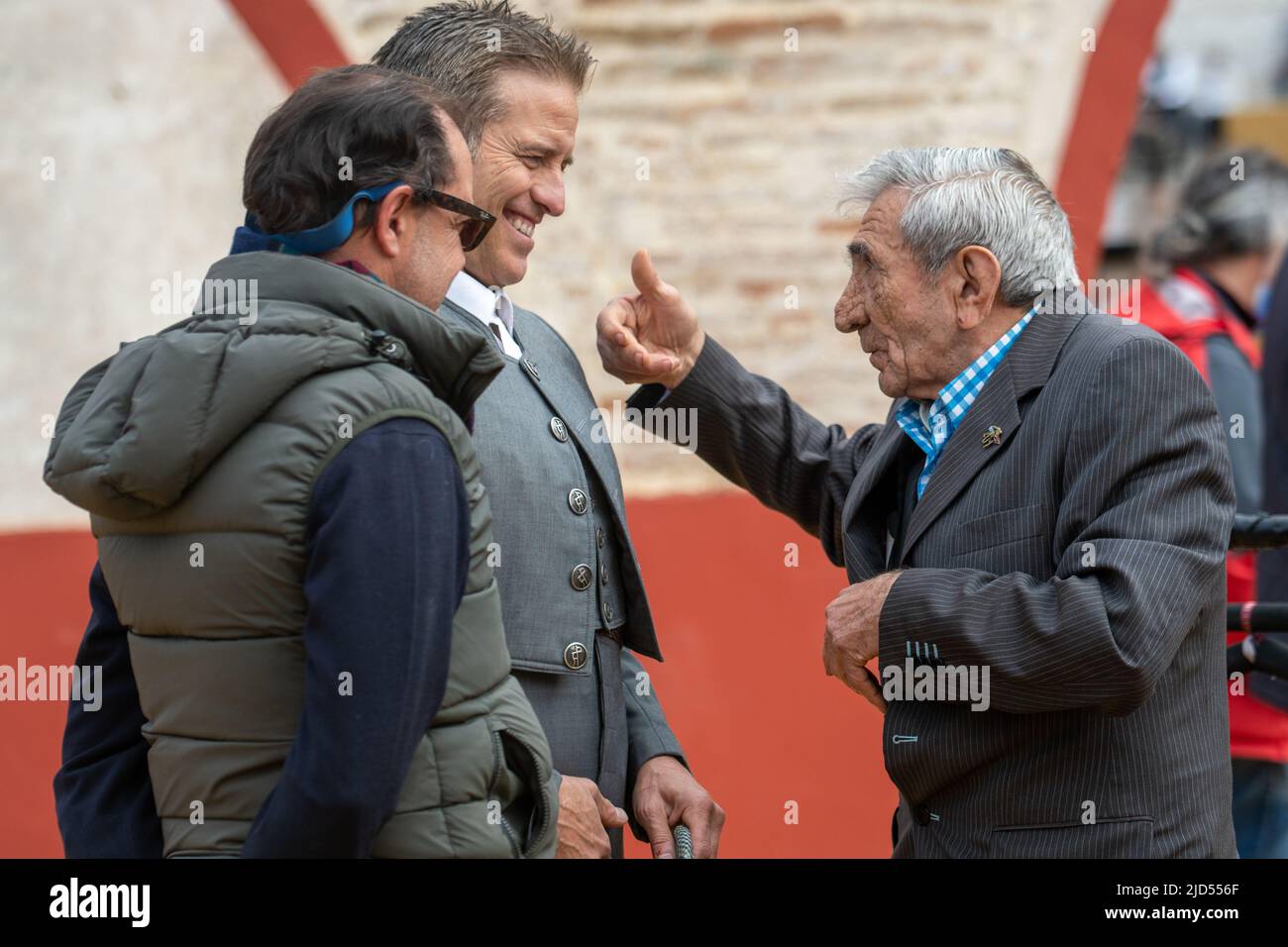 Corrida a Cantilana, Spagna Foto Stock