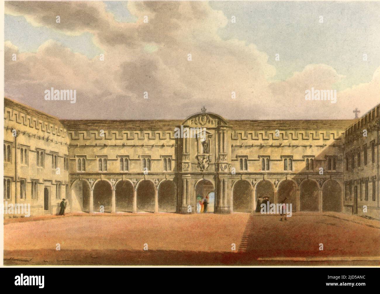 Il Quadrangle di Canterbury, 1814. Dopo Augustus Charles Pugin (1762-1832). Il Quadrilatero di Canterbury è uno dei quadrangoli di Christ Church, Oxford, Inghilterra. Si trova sul sito dell'ex Canterbury College. Una stampa da "A History of the University of Oxford, ITS Colleges, Halls, and Public Buildings", pubblicata da Rudolph Ackermann, 1814. Illustrato da Augustus Pugin, F. Mackenzie e altri. Foto Stock Il Quadrangle di Canterbury, 1814. Dopo Augustus Charles Pugin (1762-1832). Il Quadrilatero di Canterbury è uno dei quadrangoli di Christ Church, Oxford, Inghilterra. Si trova sul sito dell'ex Canterbury College. Una stampa da "A History of the University of Oxford, ITS Colleges, Halls, and Public Buildings", pubblicata da Rudolph Ackermann, 1814. Illustrato da Augustus Pugin, F. Mackenzie e altri. Foto Stock