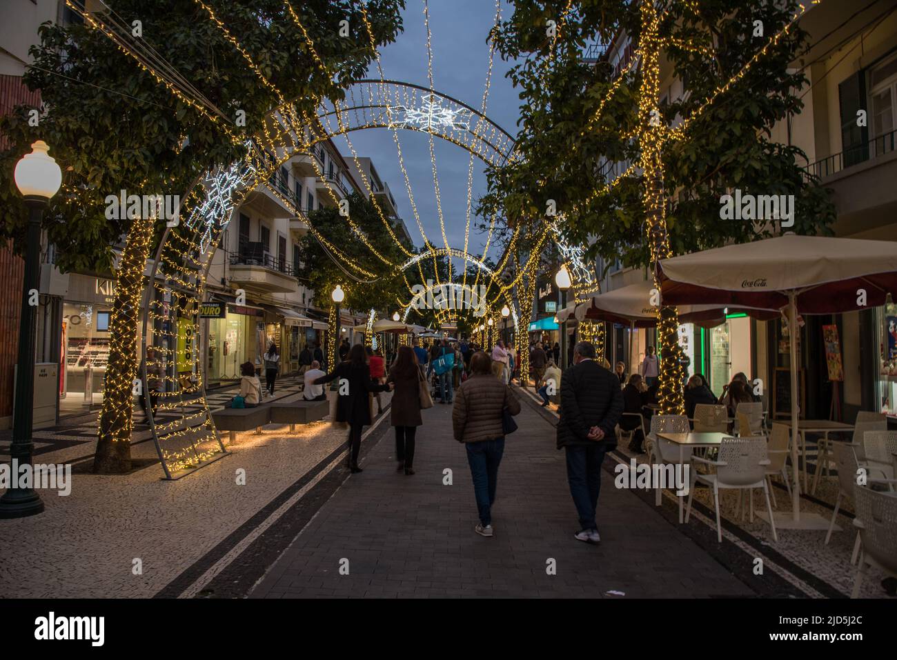 Natale a Funchal Foto Stock