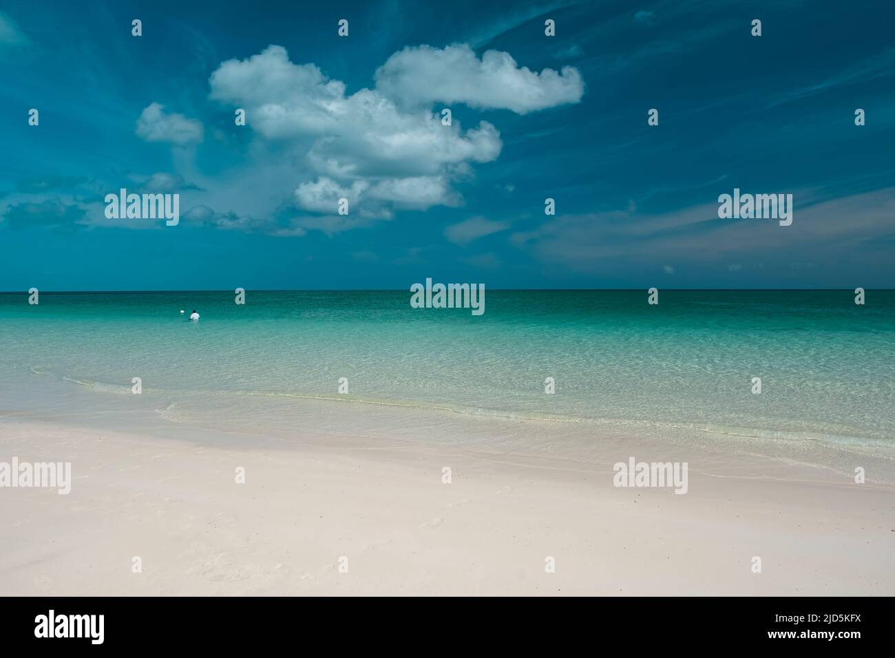 Playa Pilar su Cayo Guillermo, Cuba Foto Stock