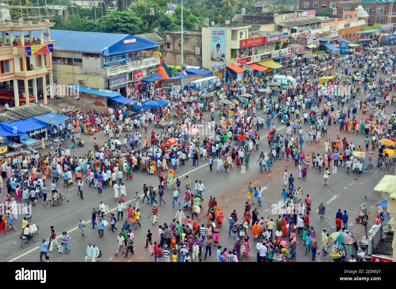 rathayatra festival puri odisha india Foto Stock