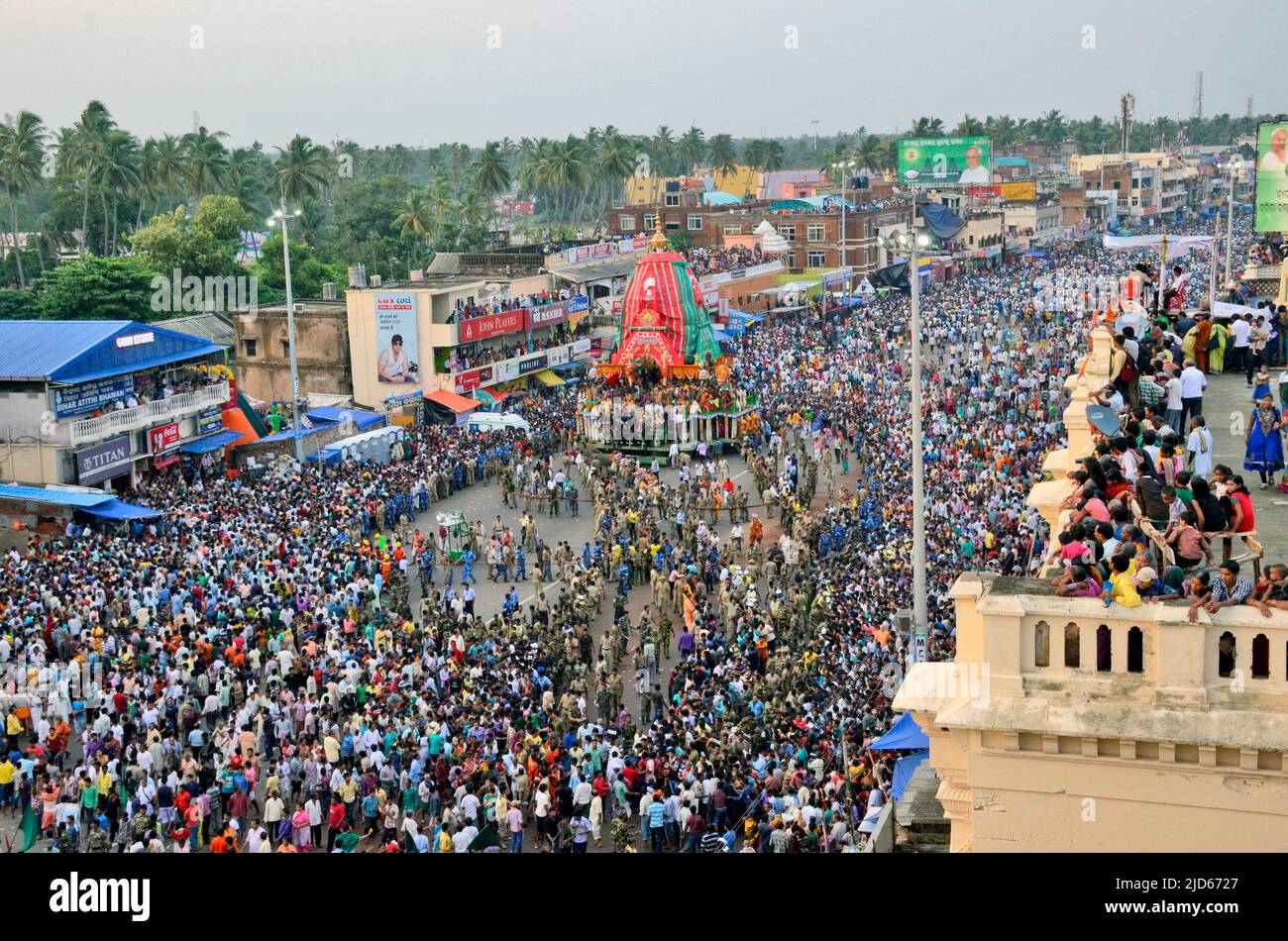 rathayatra festival puri odisha india Foto Stock