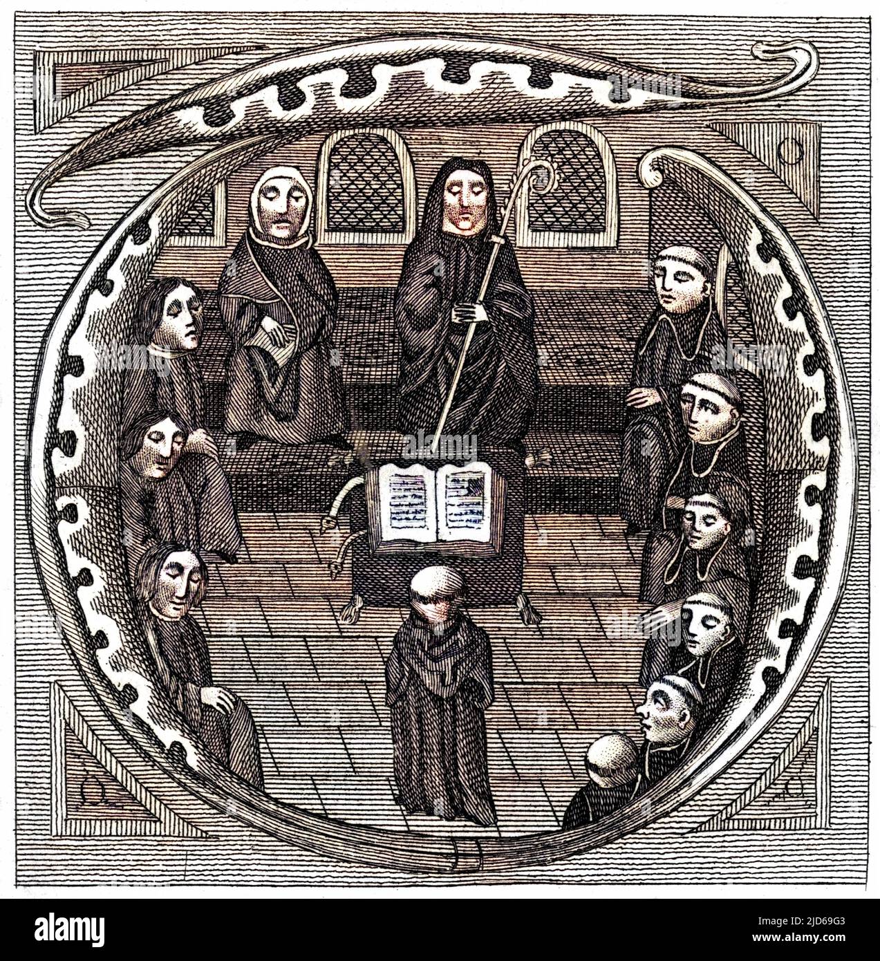 JOHN ISLIP churchman : abate di Westminster Colorizzato versione di : 10161631 Data: ? - 1532 Foto Stock