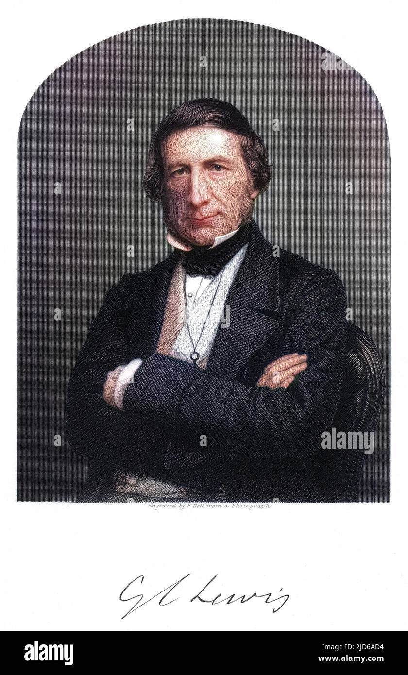 Sir GEORGE CORNEWALL LEWIS Statesman versione colorizzata di : 10163202 Data: 1806 - 1863 Foto Stock