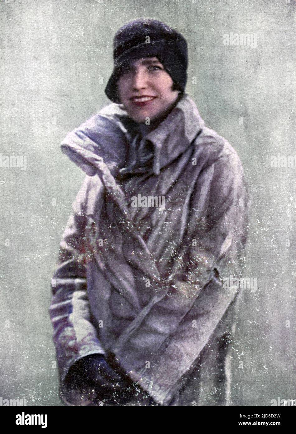 MARIA una delle figlie di Grigori Rasputin versione colorizzata del : 10173379 Data: 1871 - 1916 Foto Stock