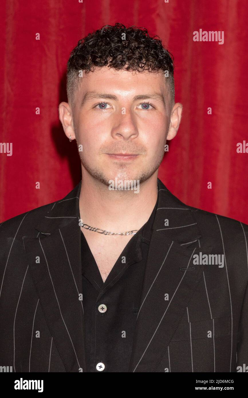 LONDRA, REGNO UNITO. 11th giugno 2022. Jack James Ryan arriva per il bagno British SOAP Awards 2022 l'impero di Hackney a Londra, Inghilterra. CREDIT: S.A.M./ALAMY Foto Stock