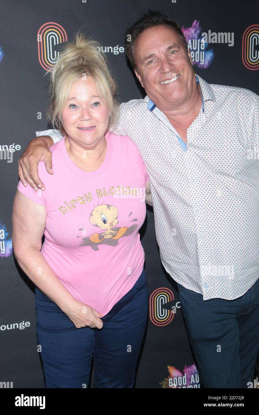 Good Aura Comedy al Cinelounge Hollywood con: Caroline Rhea, Craig Shoemaker dove: Los Angeles, California , Stati Uniti quando: 19 ago 2021 credito: Guillermo Proano/WENN Foto Stock