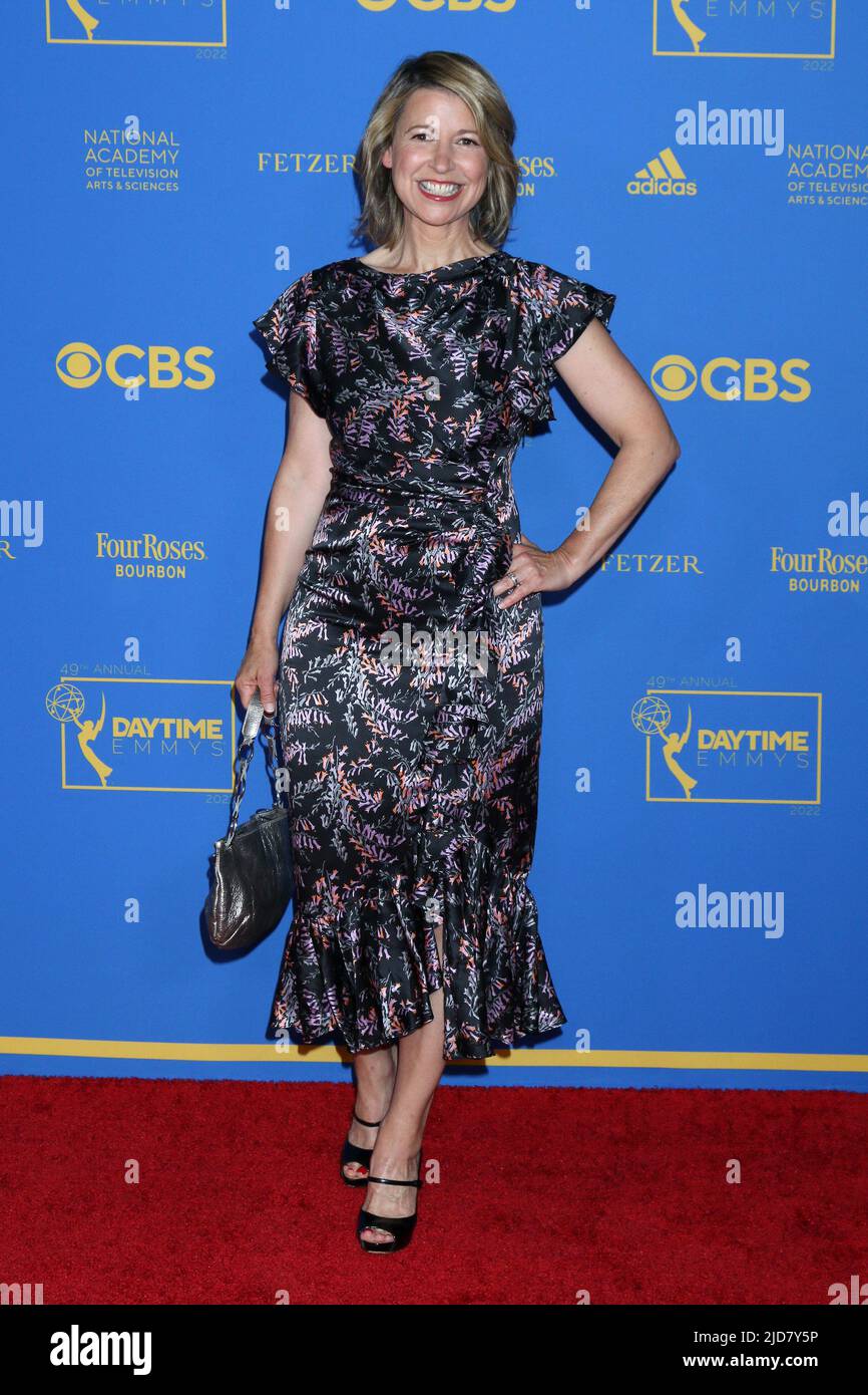 LOS ANGELES - MAGGIO 18: Samantha Brown al giorno 49th Emmys - Creative Arts and Lifestyle Ceremony al Pasadena Convention Center il 18 maggio 2022 a Pasadena, CA Foto Stock