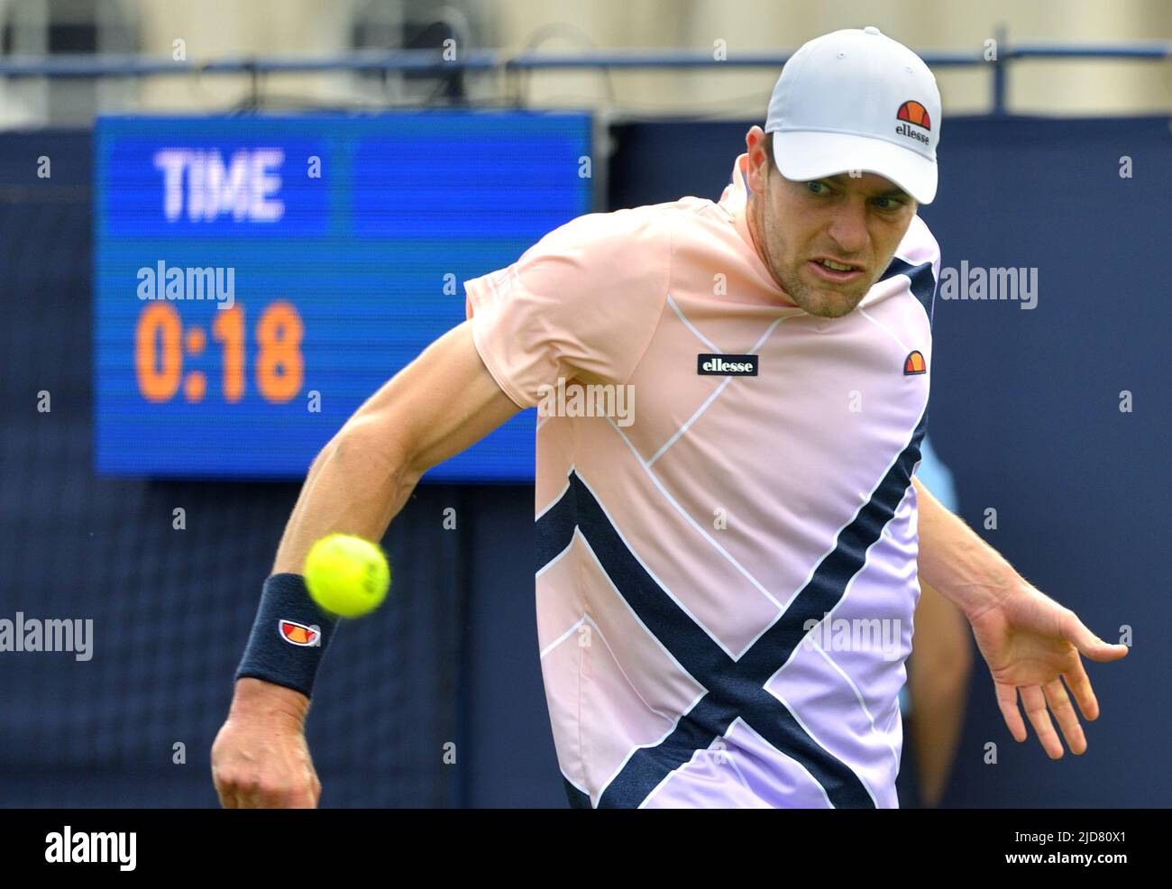 Alastair Gray (GB) in qualifica al Rothsay International, Devonshire Park, Eastbourne, 18th giugno 2022 Foto Stock