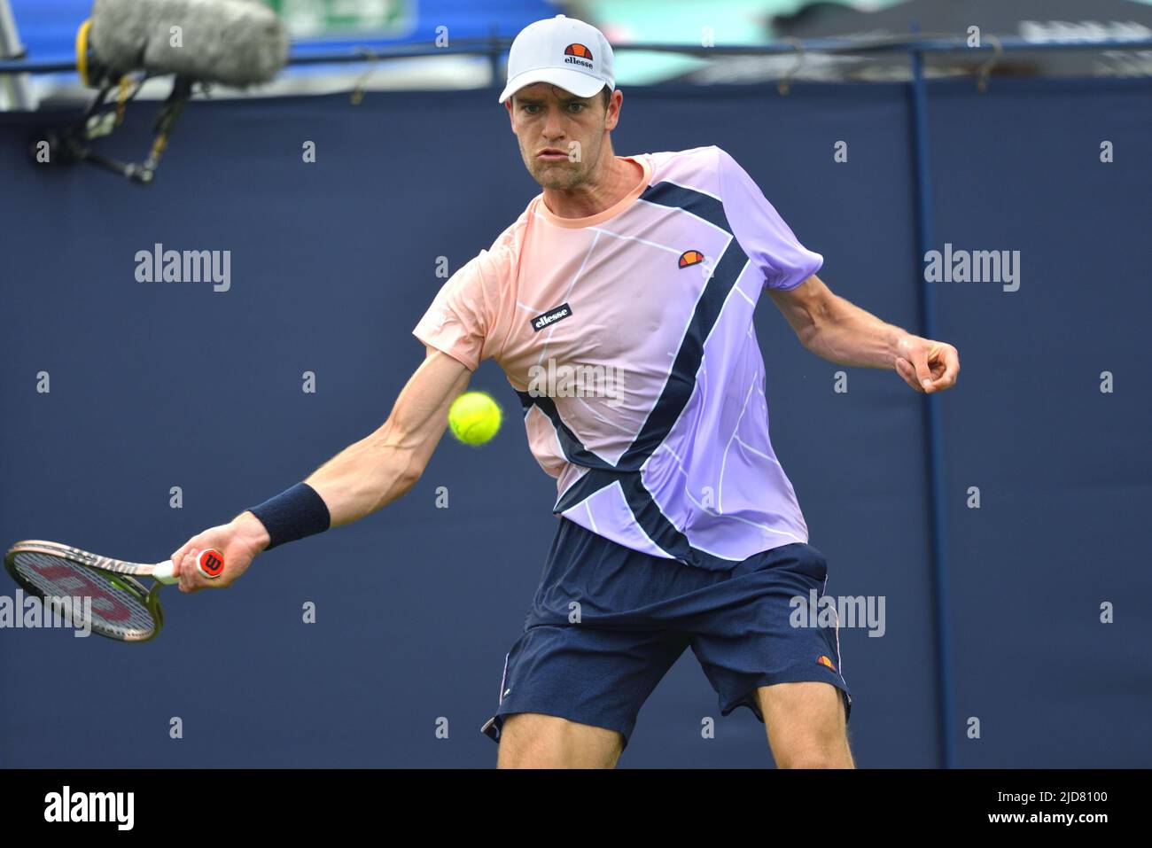 Alastair Gray (GB) in qualifica al Rothsay International, Devonshire Park, Eastbourne, 18th giugno 2022 Foto Stock