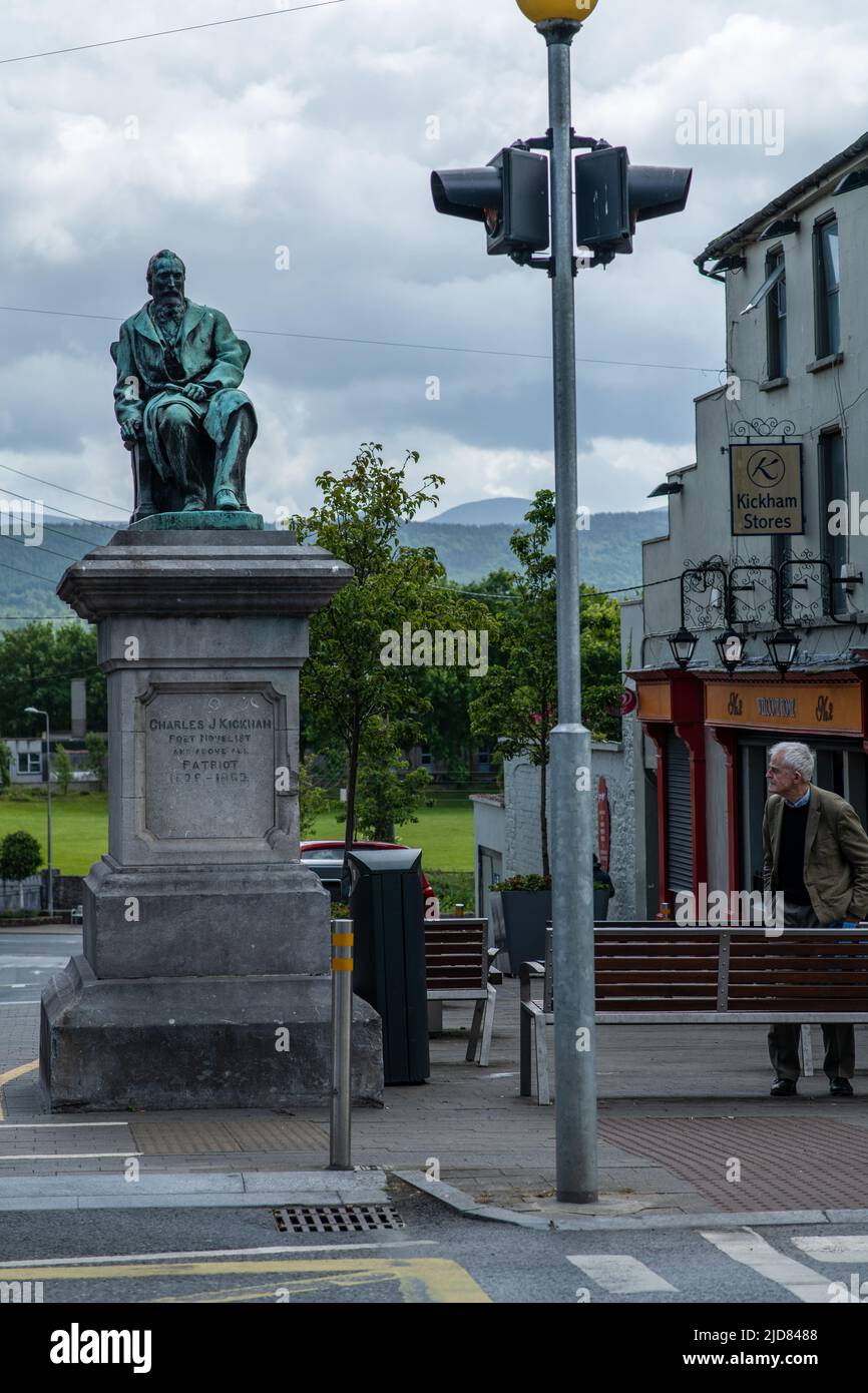 Tipperary Town si trova nei superbi e panoramici dintorni del Golden vale, a soli sei chilometri circa dalla splendida e appartata Glen of Aherlow. Suggerimento Foto Stock