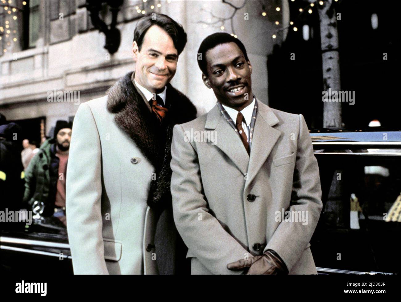 AYKROYD, MURPHY, TRADING PLACES, 1983, Foto Stock