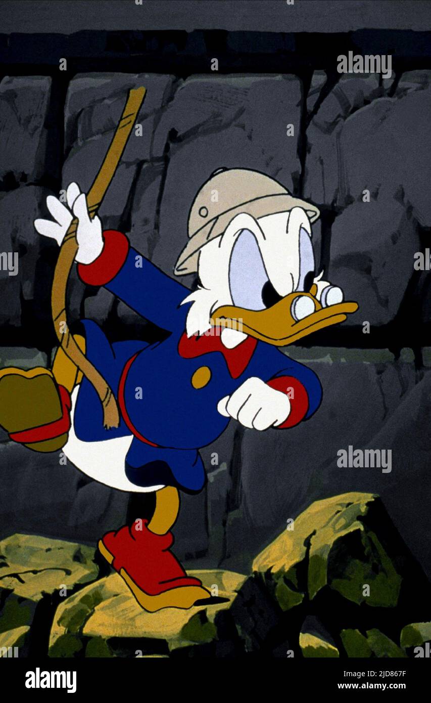 DROOGE MCDUCK, DUCKTALES, 1987, Foto Stock