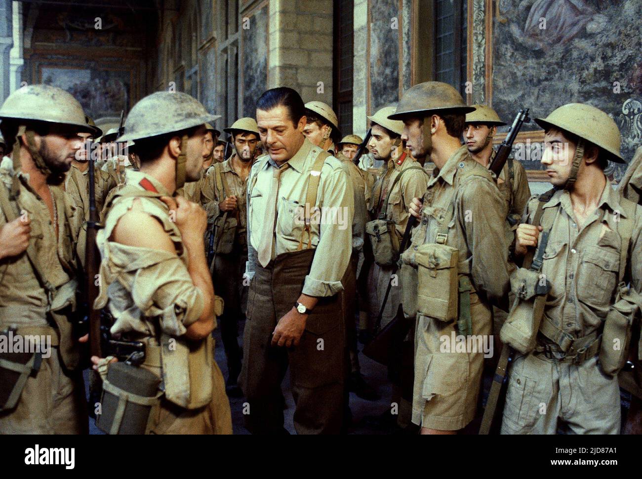 MARCELLO MASTROIANNI, LA PELLE, 1981, Foto Stock