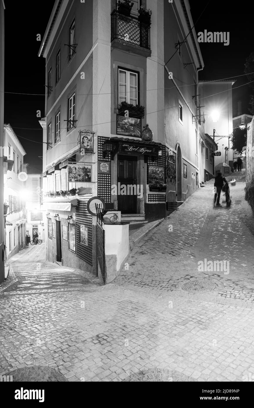 La Riviera portoghese, Portogallo - 22 ottobre 2020 - Dettagli di architettura della Riviera portoghese, conosciuta anche come Costa di Estoril “Costa do Estoril” o Foto Stock