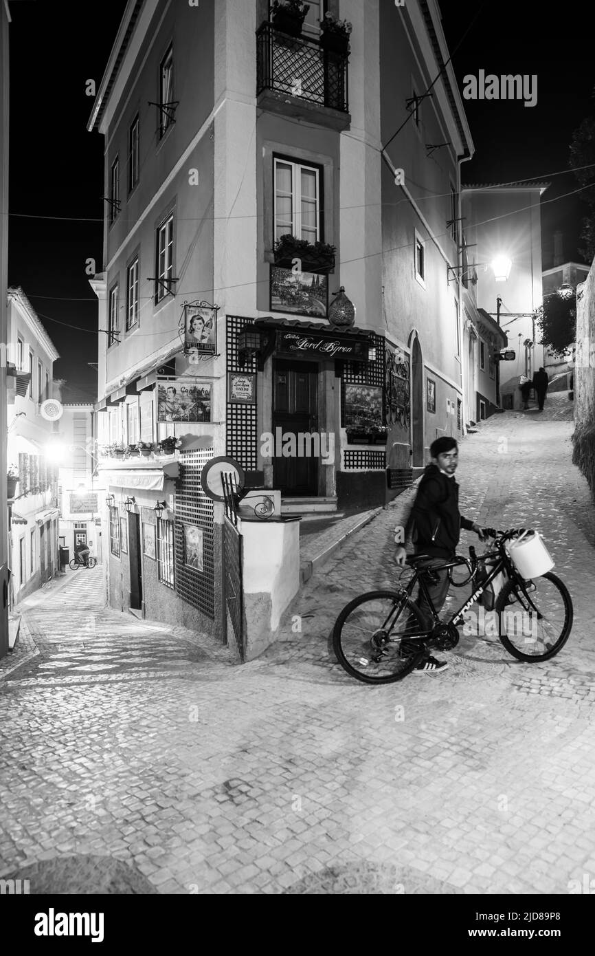 La Riviera portoghese, Portogallo - 22 ottobre 2020 - Dettagli di architettura della Riviera portoghese, conosciuta anche come Costa di Estoril “Costa do Estoril” o Foto Stock