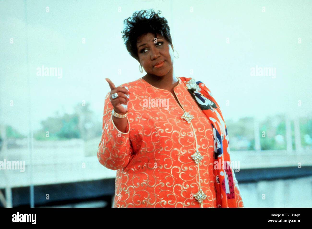 ARETHA Franklin, Blues Brothers 2000, 1998 Foto Stock