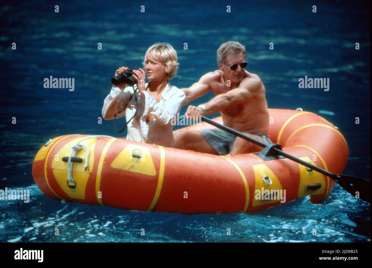 HECHE,FORD, sei giorni sette notti, 1998 Foto Stock