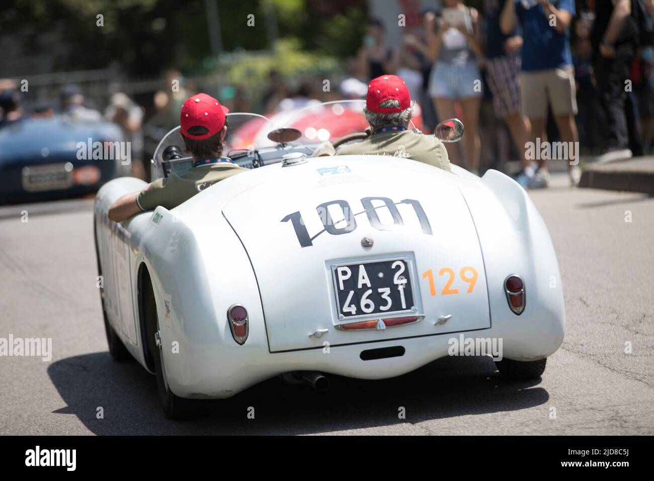 Monza, Italia. 18th giugno 2022. CISITALIA 202 S MM SPIDER durante 1000 miglia, Historical Motors a Monza, Italy, June 18 2022 Credit: Independent Photo Agency/Alamy Live News Foto Stock