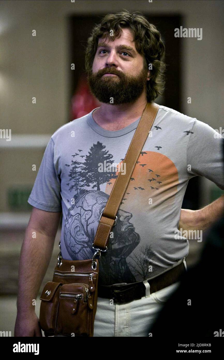 ZACH GALIFIANAKIS, L'HANGOVER, 2009, Foto Stock