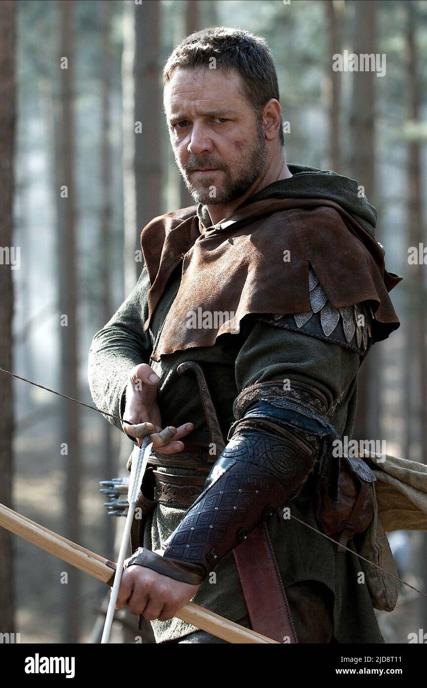 RUSSELL CROWE, ROBIN HOOD, 2010, Foto Stock