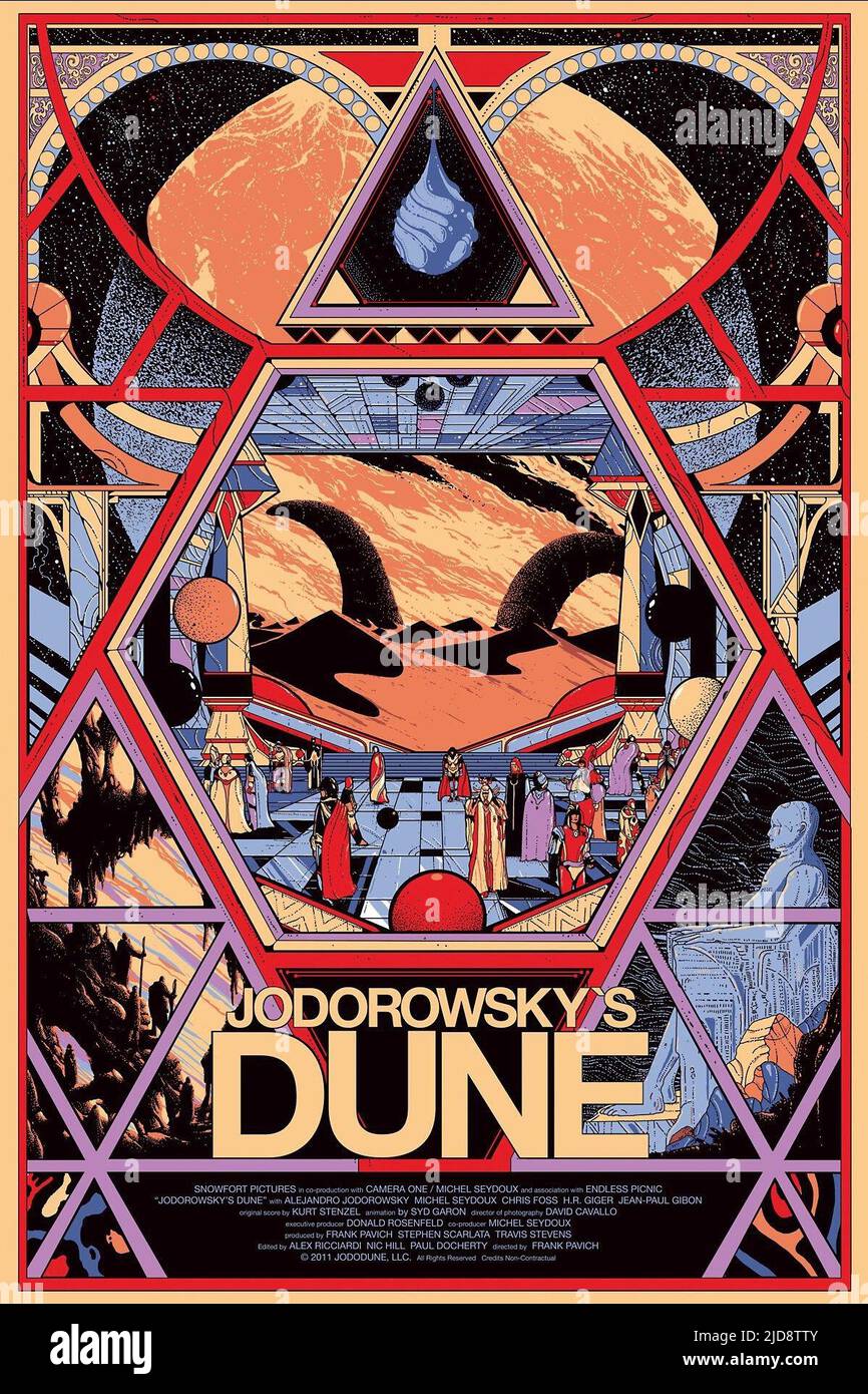 POSTER DEL FILM, DUNA DI JODOROWSKY, 2013, Foto Stock